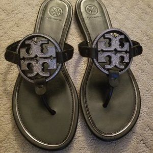 Tory Burch Metal Miller Embellished Sandal